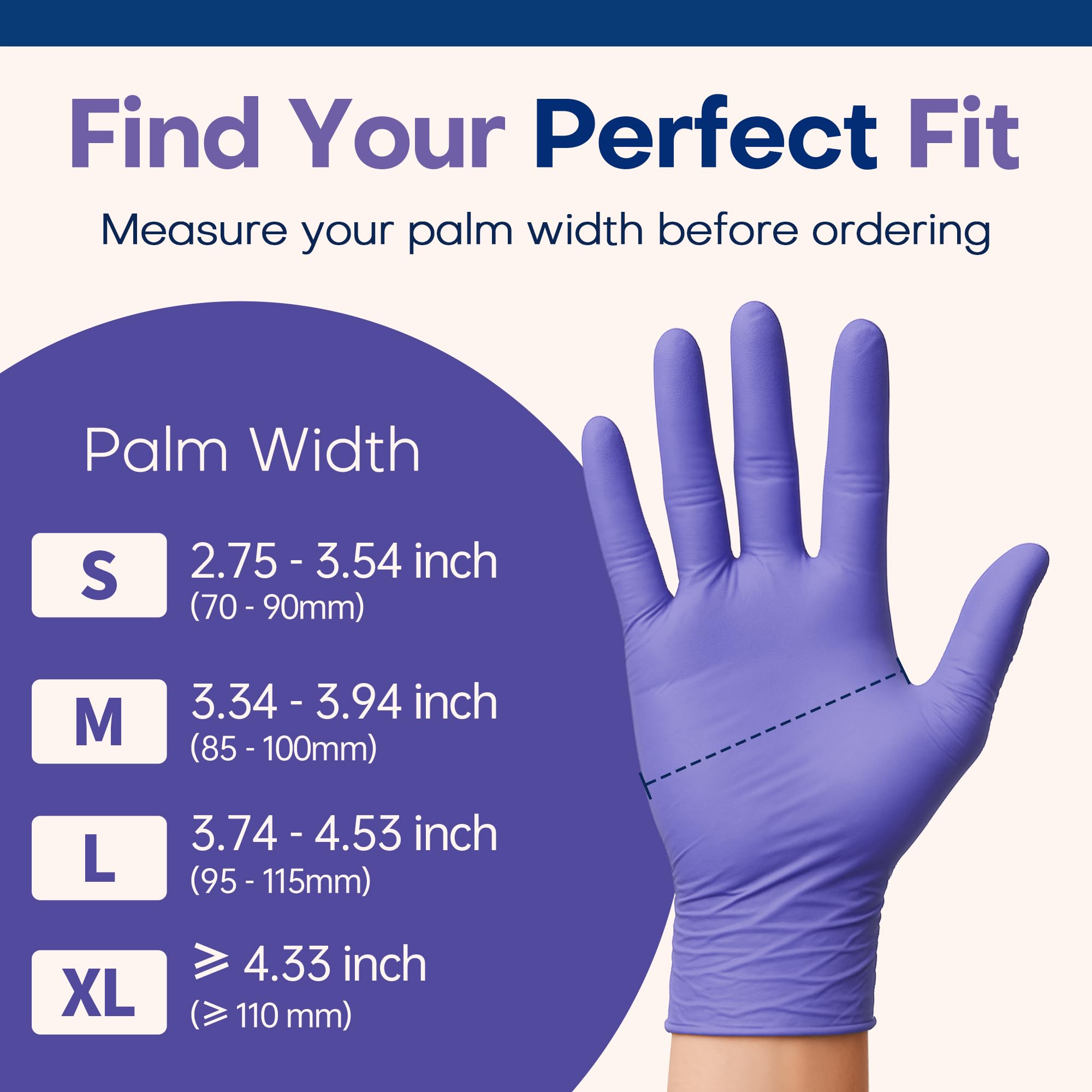 Medical grade nitrile gloves for clinics and everyday tasks
