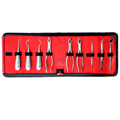 Surgical Online 9 Pc Basic Dental Surgi Extraction Set stainless steel tools