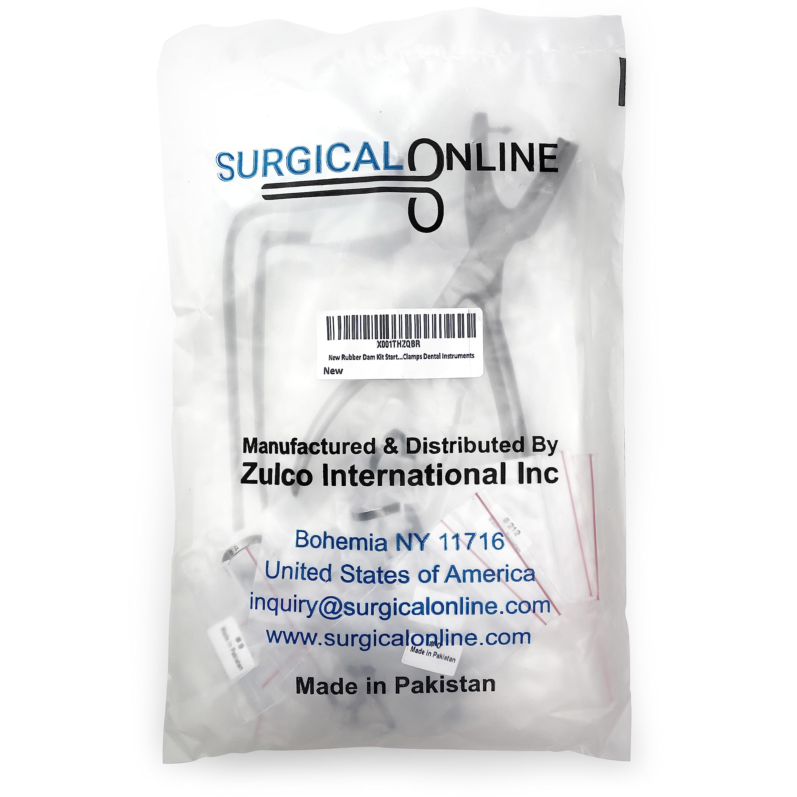 Medical grade stainless steel components for durability