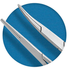 Straight 5 inch mosquito hemostat forceps SurgicalOnline