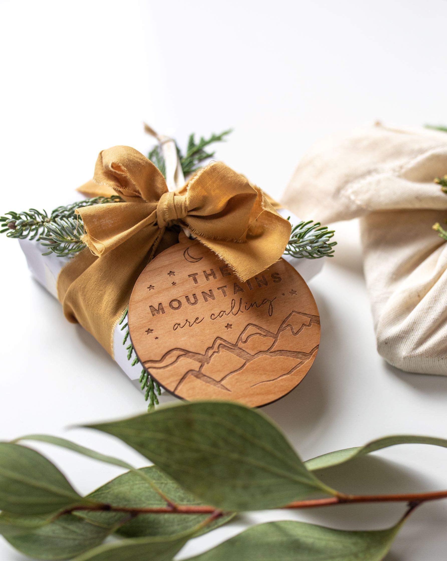 Sustainable American wood ornament crafted in Los Angeles CA