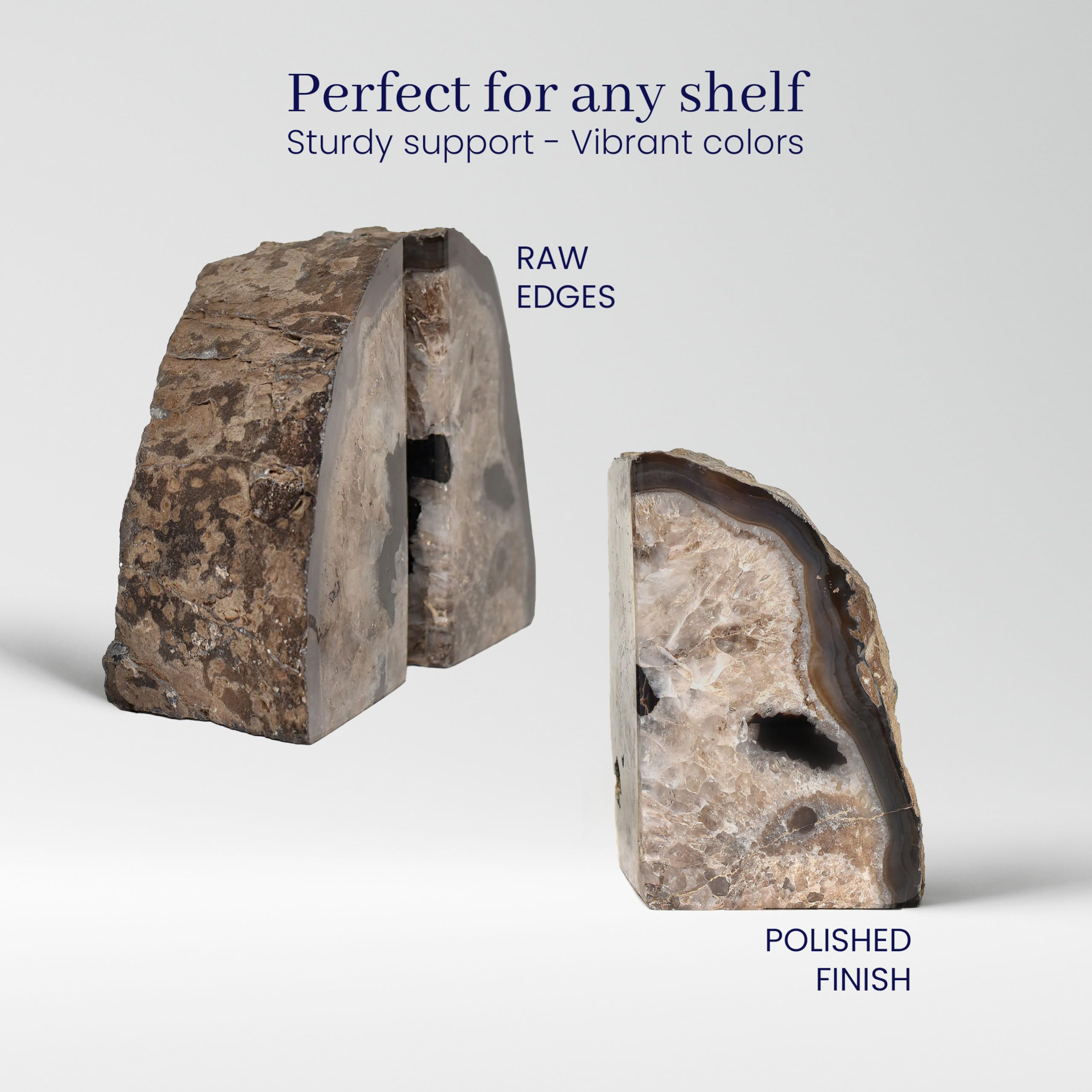 Pair weighing 2-3 lbs suitable for heavy books