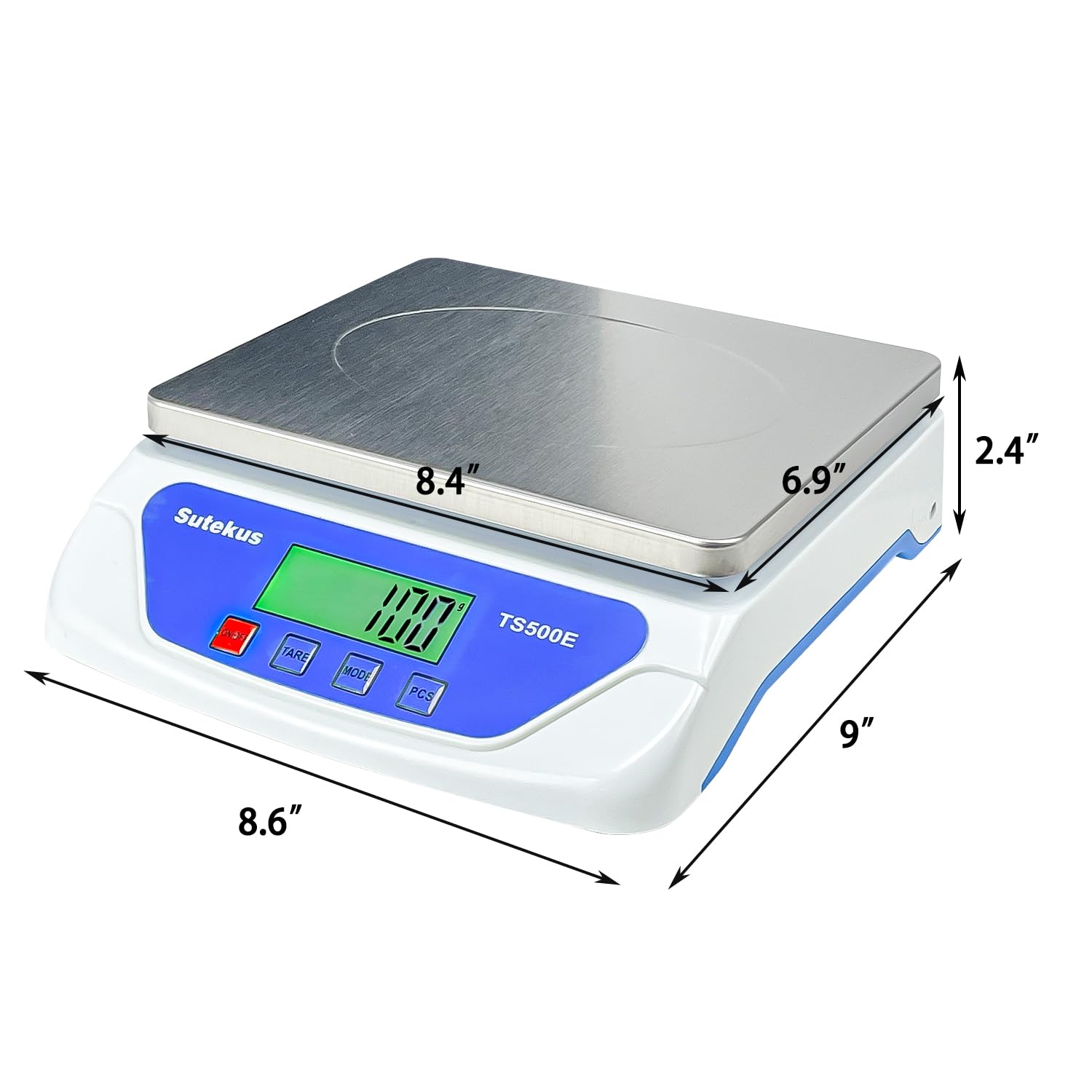 PCS counting function on Sutekus digital scale