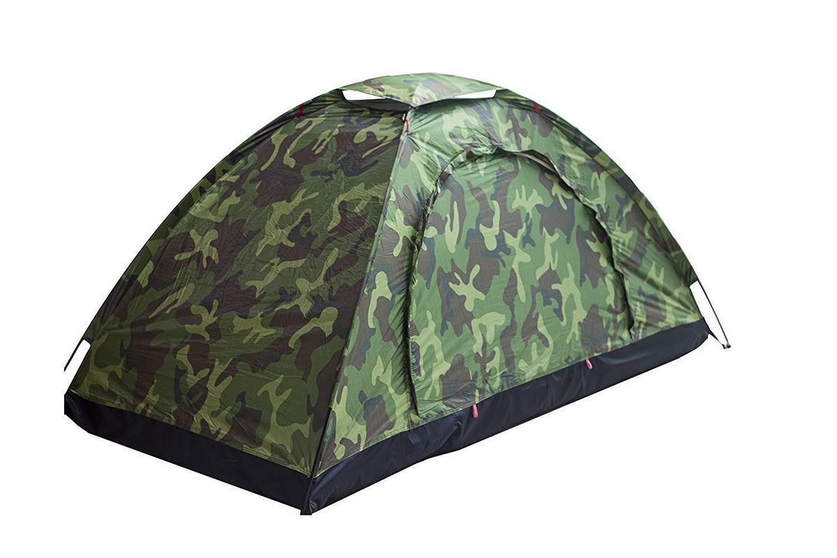 Sutekus single tent camouflage pattern for solo camping