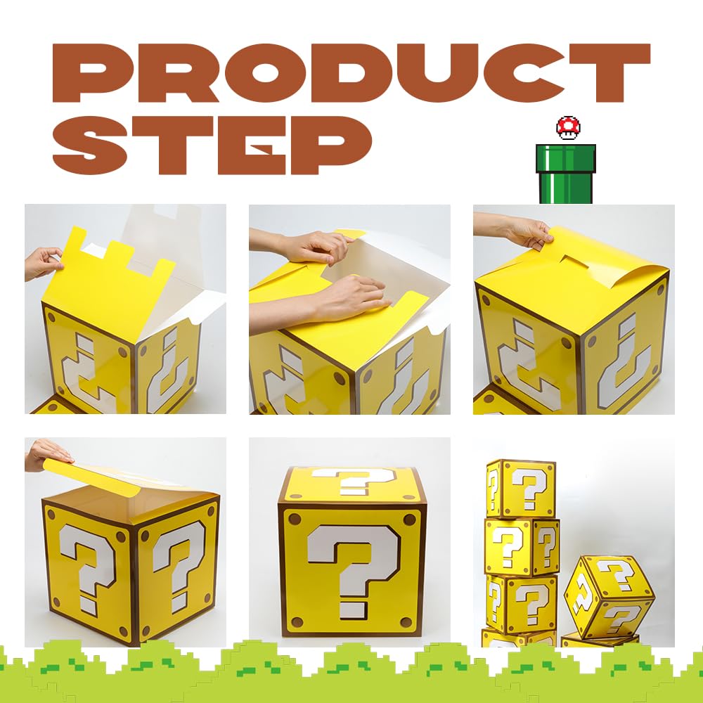 SUYEPER party game favor boxes flat pack