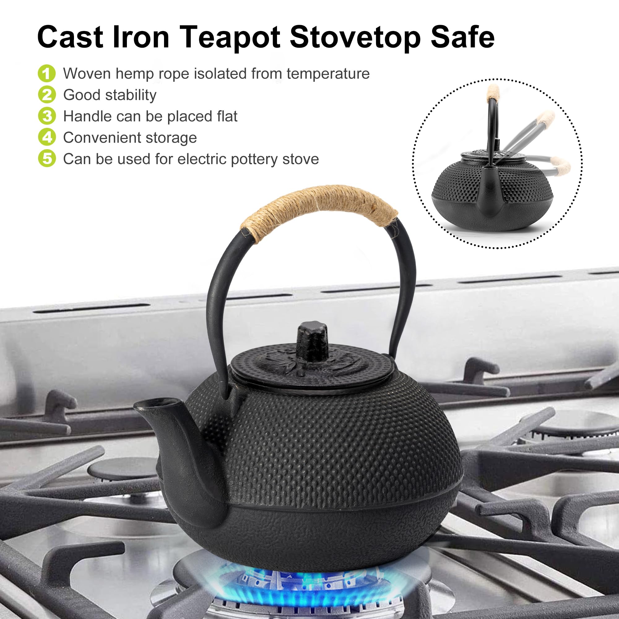 1-2 serving capacity 520ml practical use suyika teapot