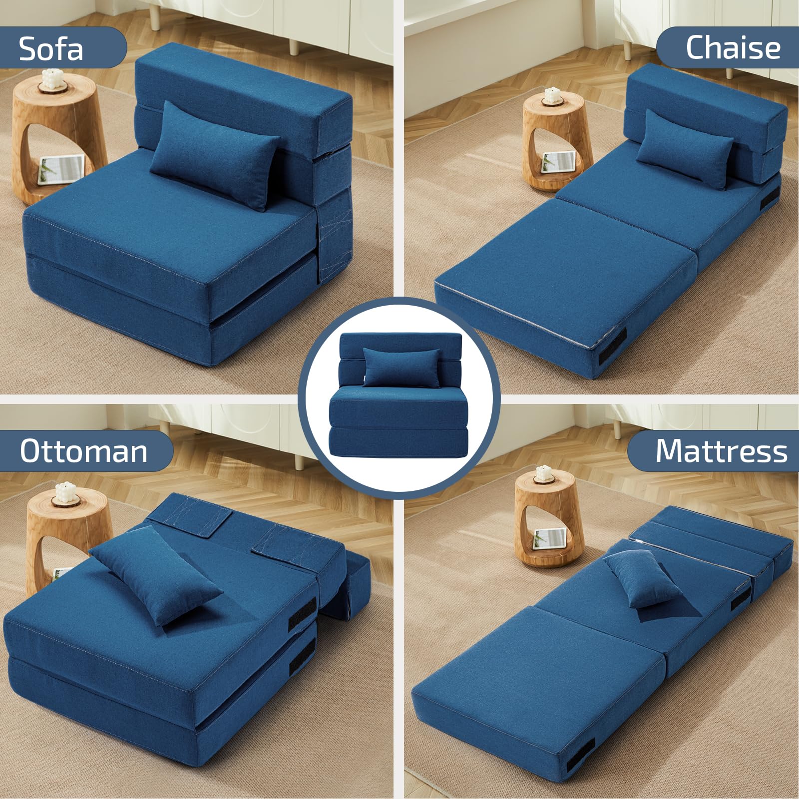 SUYOLS folding sofa bed suitable for living rooms and dorms