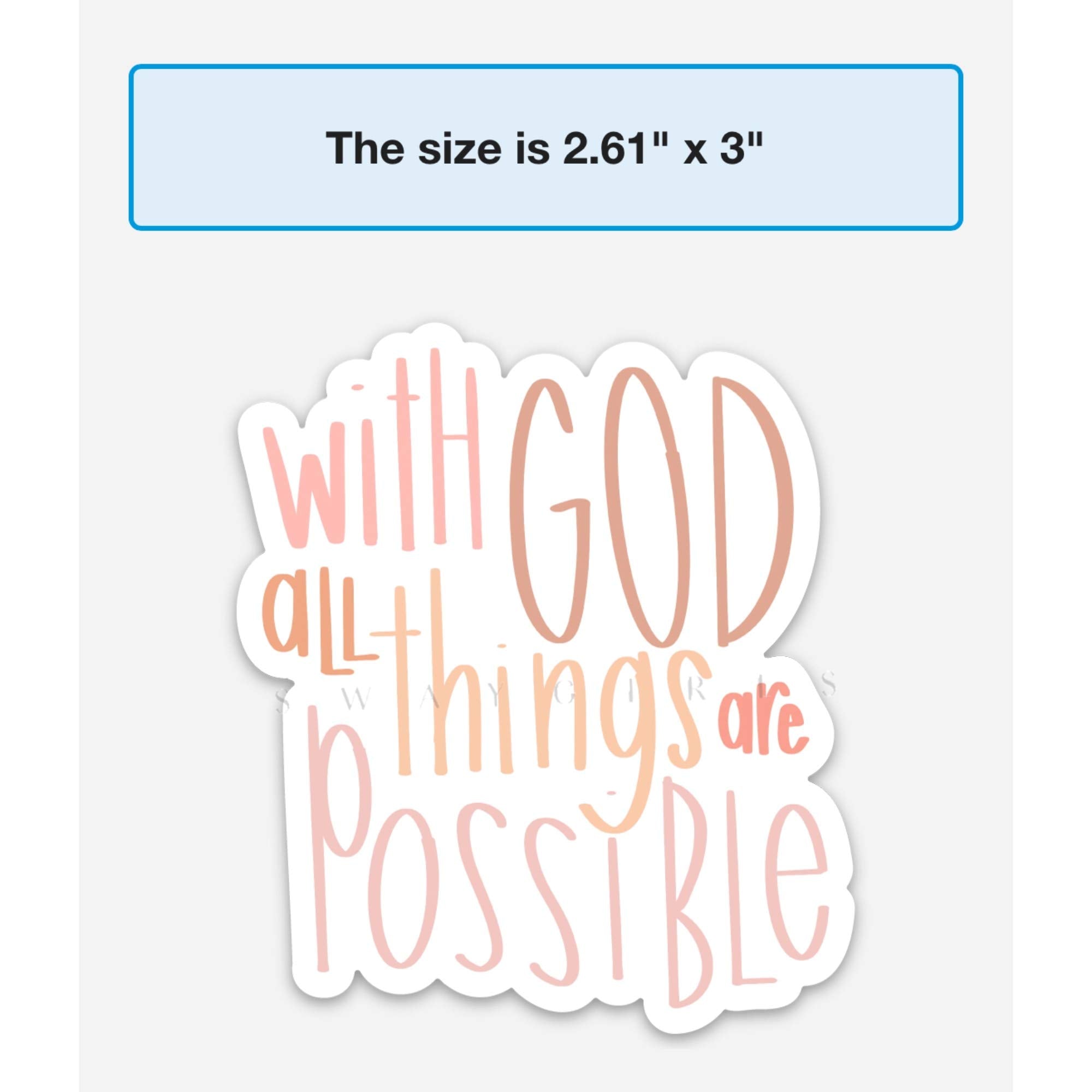 In-house designed and US-made Christian magnet