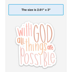 In-house designed and US-made Christian magnet