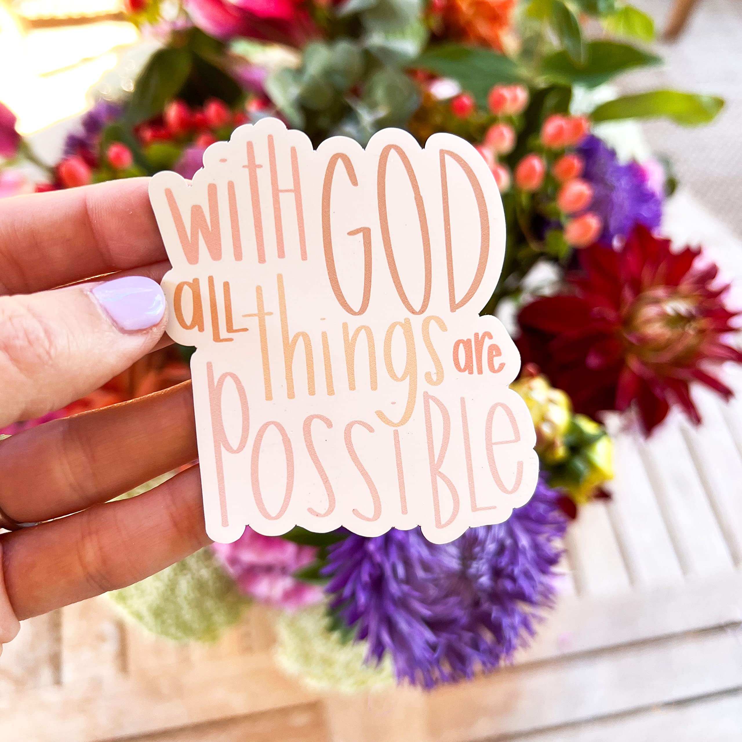 Christian faith magnet ideal as a religious gift