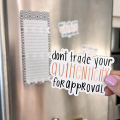 Removable die-cut waterproof magnet 3.0 x 2.23 inches