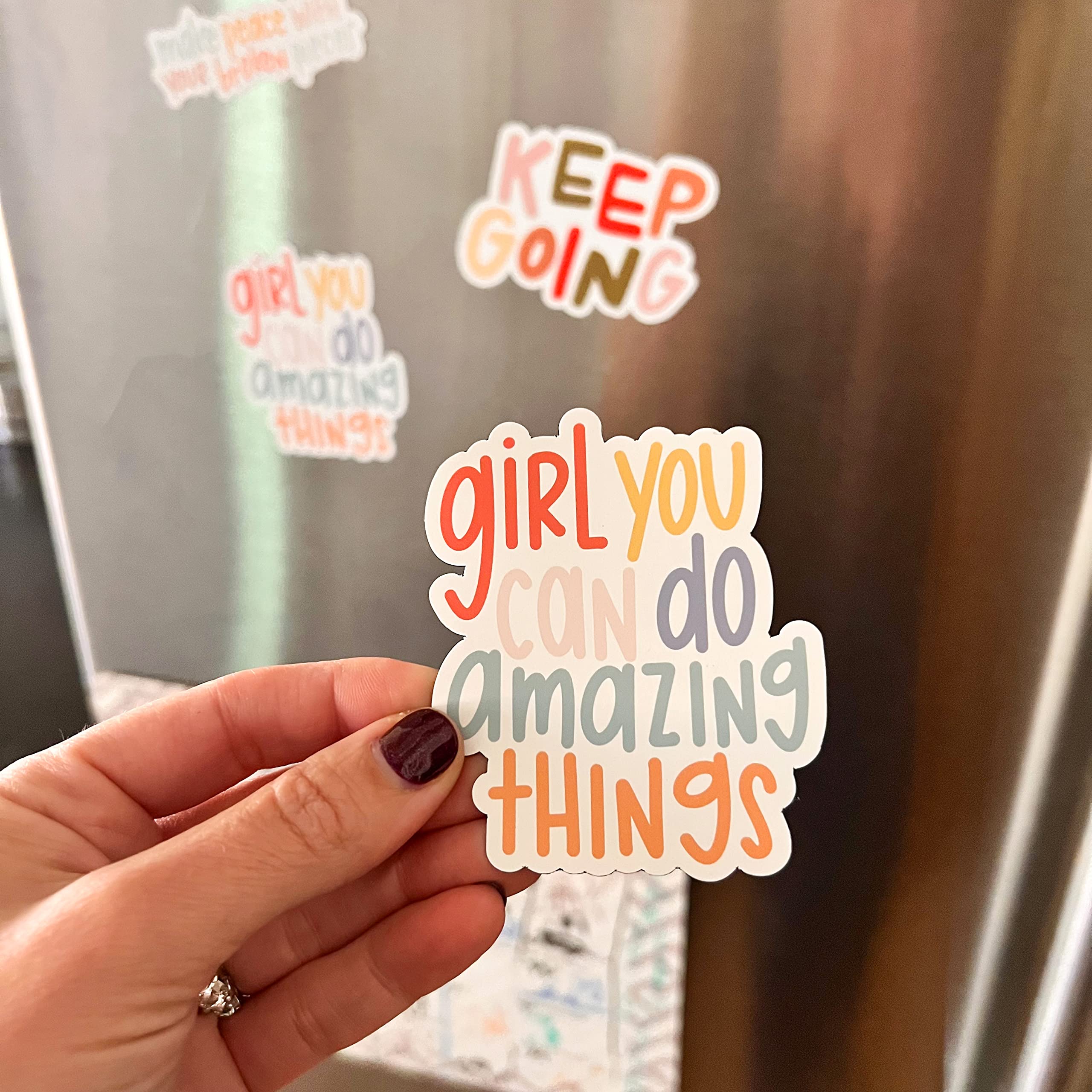 Girl you can do amazing things magnet by Swaygirls