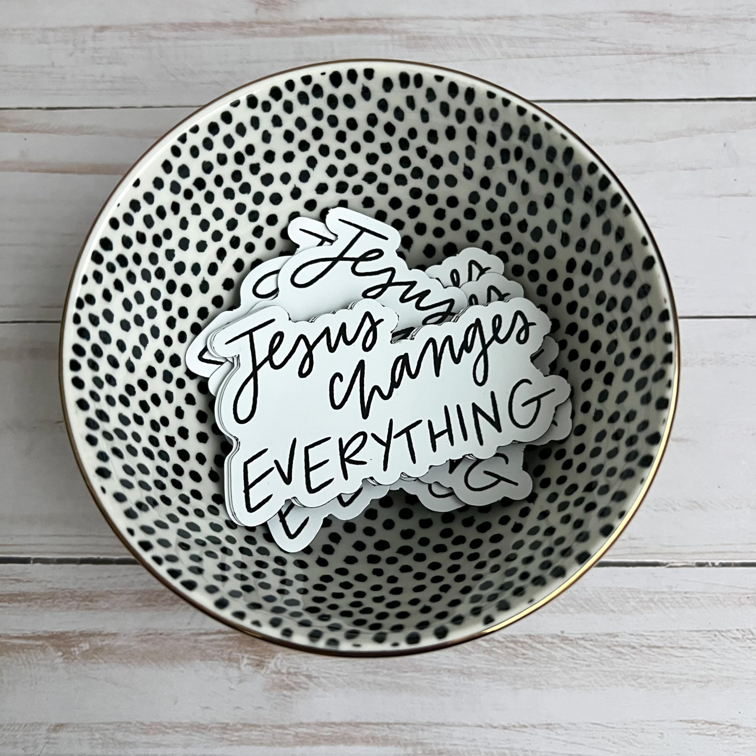 Jesus changes everything fridge magnet by Swaygirls 3x1.89 inch