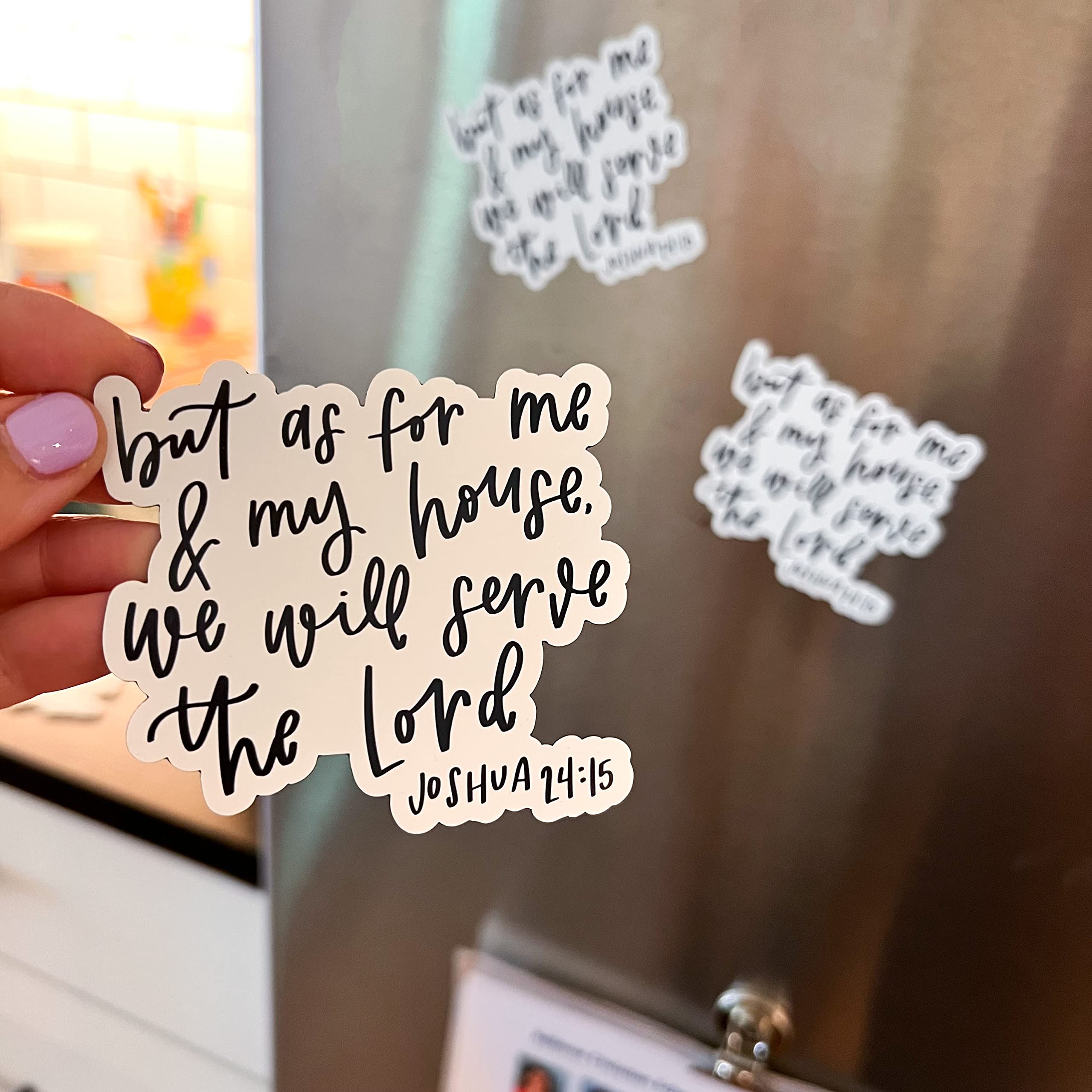 Swaygirls Christian faith magnet waterproof laminated