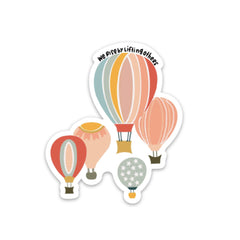 Swaygirls magnets 2.54 x 3.0 inch hot air balloon design