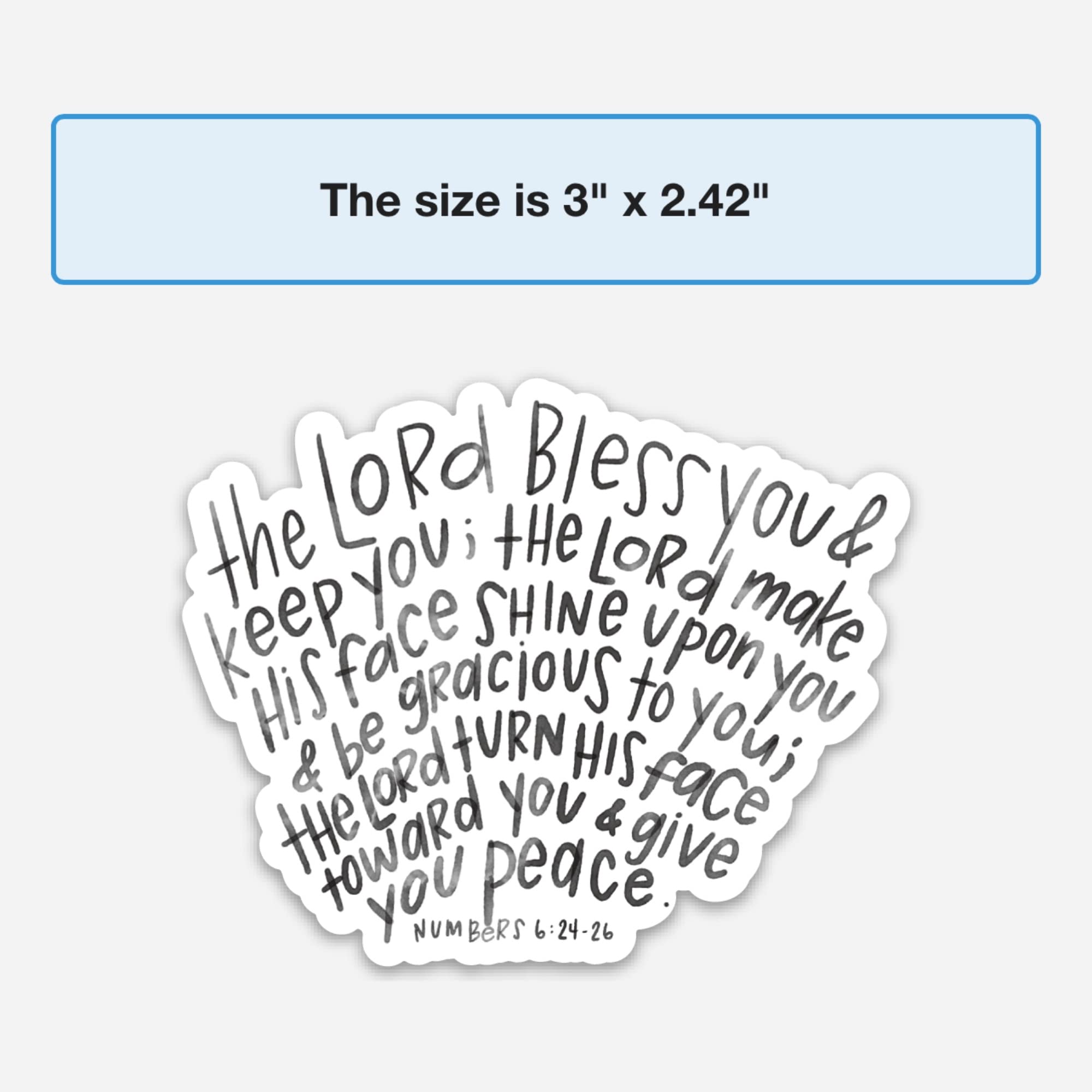 Individually die-cut magnet handmade in the United States