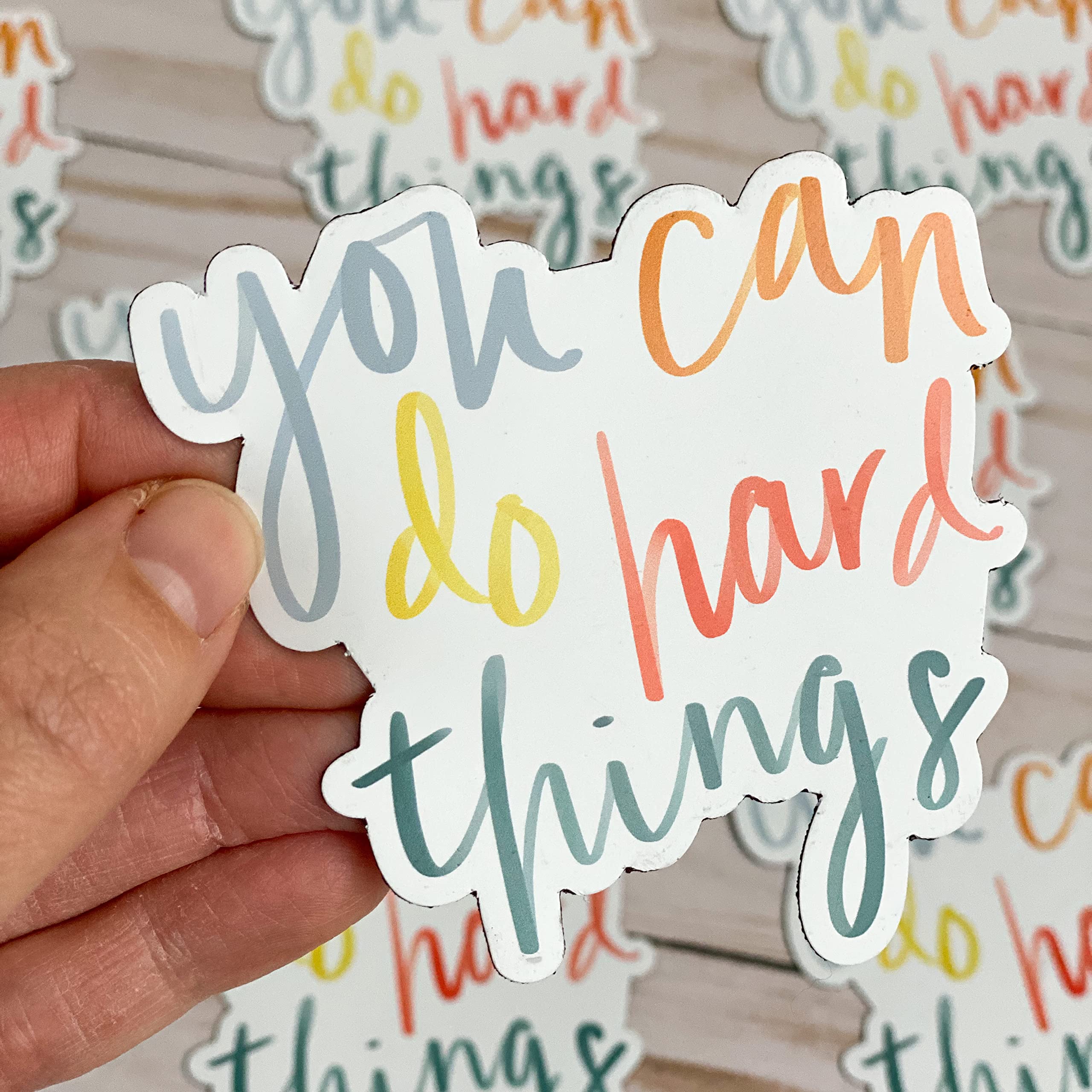 You can do hard things magnet by Swaygirls