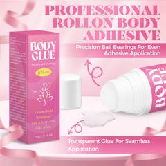 Sweat resistant skin adhesive used by dancers