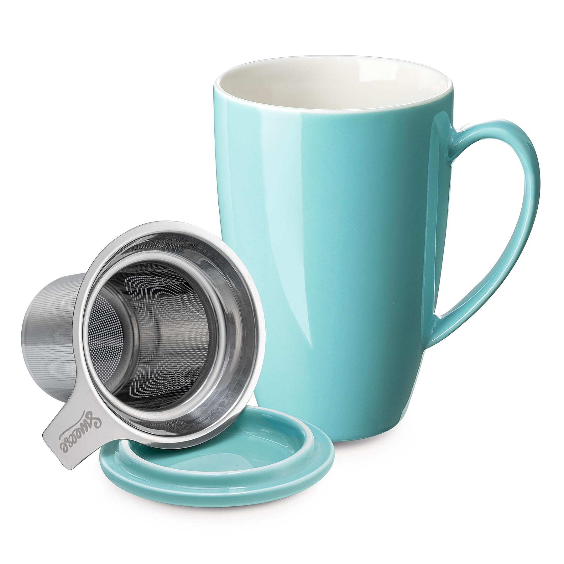 Sweese 15oz porcelain tea mug front view