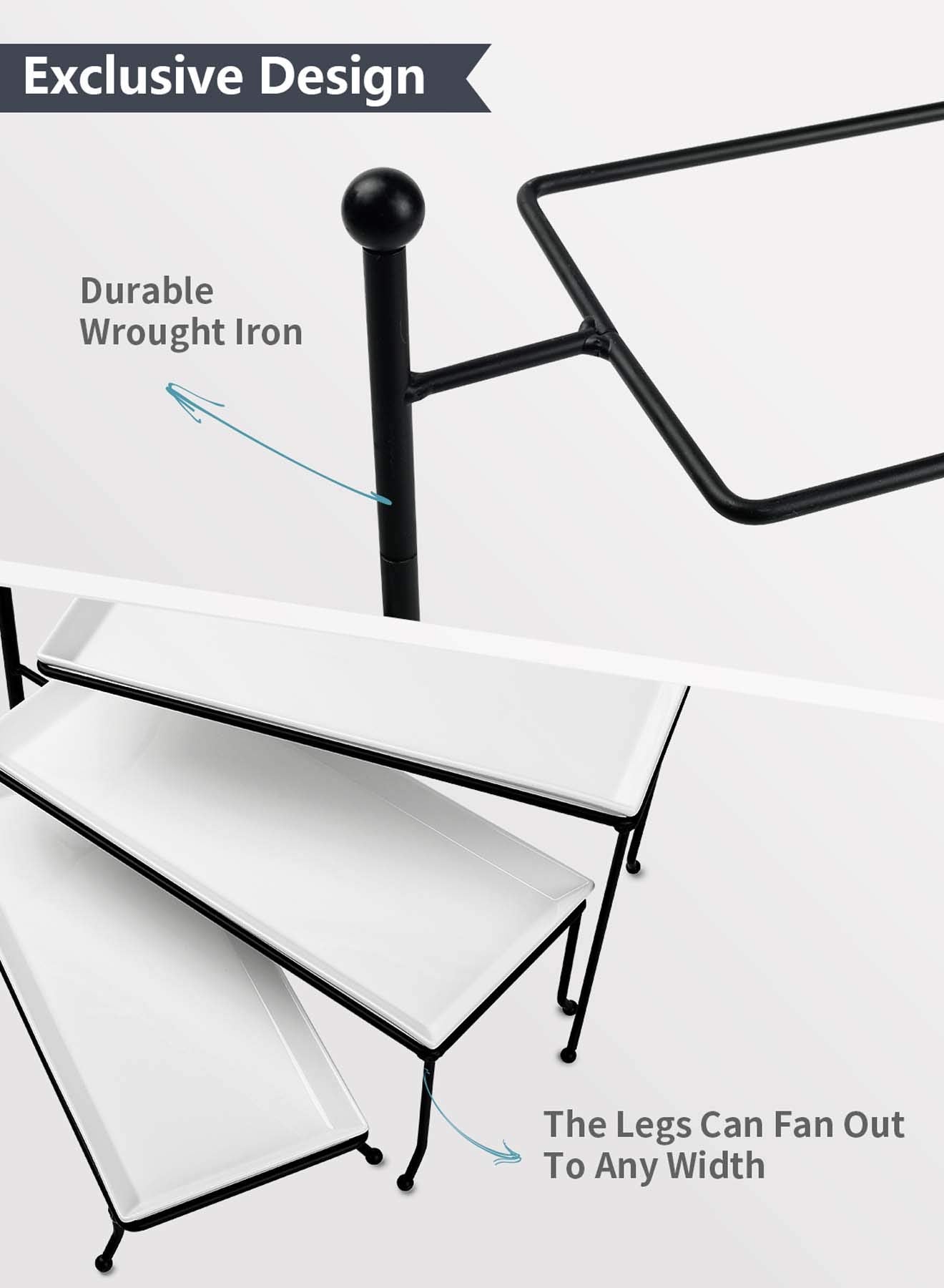 Stackable display stand for parties and events by Sweese
