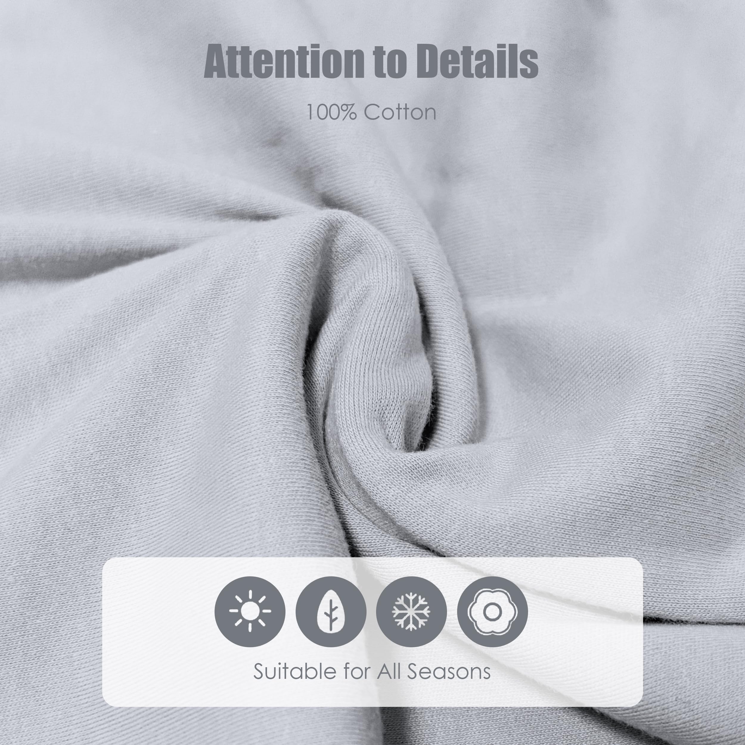 SWEET DOLPHIN sleep sack shows 2-way zipper feature