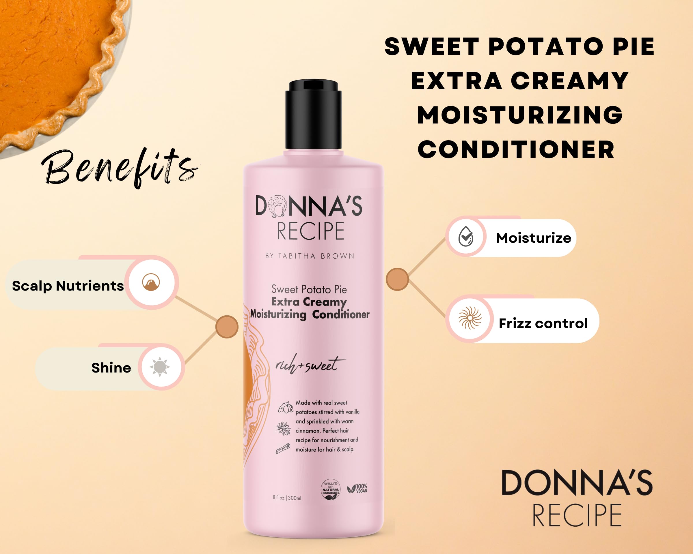 Sweet Potato Pie Extra Creamy Moisturizing Conditioner packaging