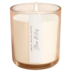 Sweet Water Decor citrus calm candle in 12oz tinted glass jar