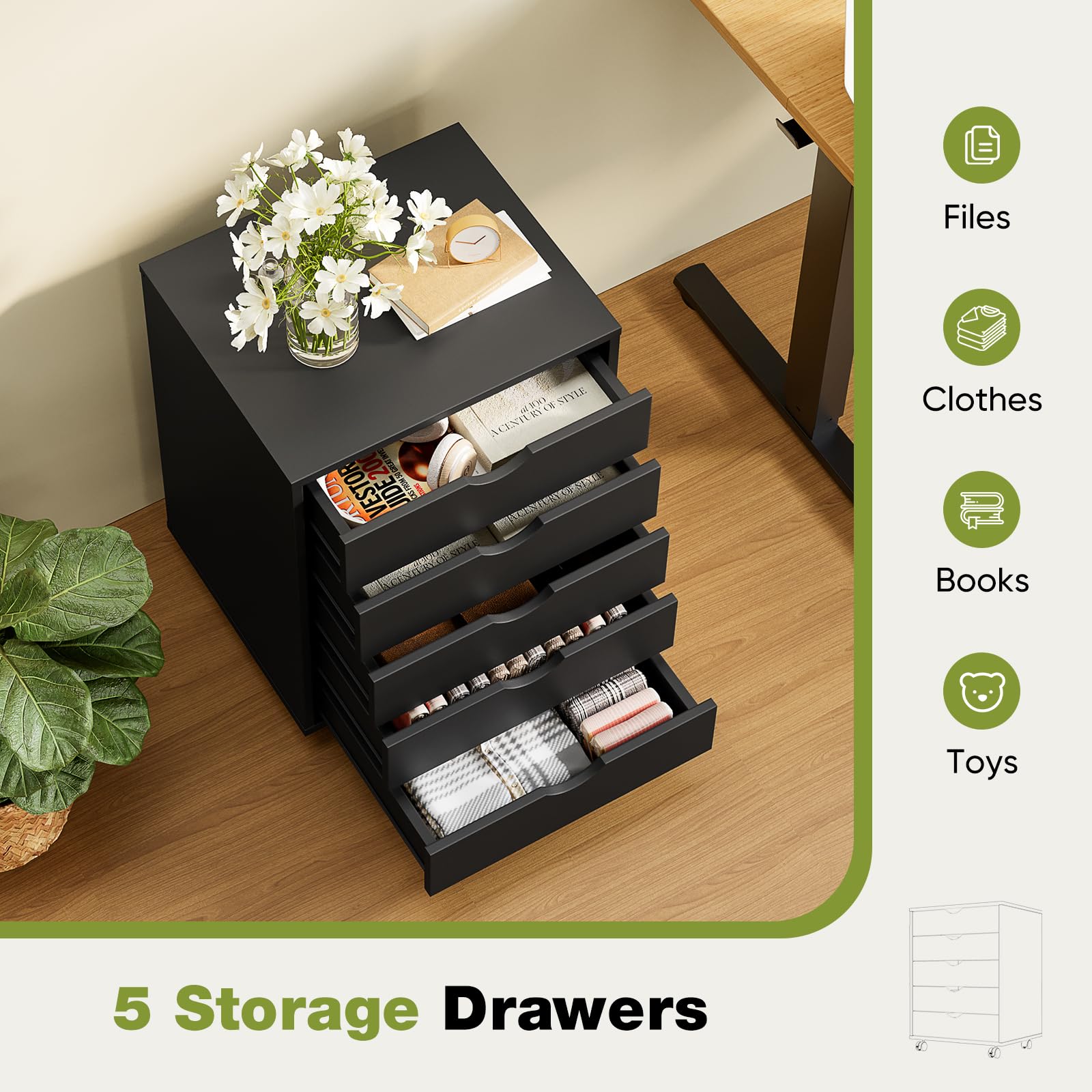 Sweetcrispy chest for office and home storage