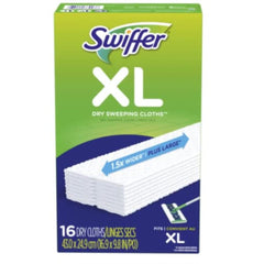 Swiffer Sweeper X-Large cloths 3-pack packaging