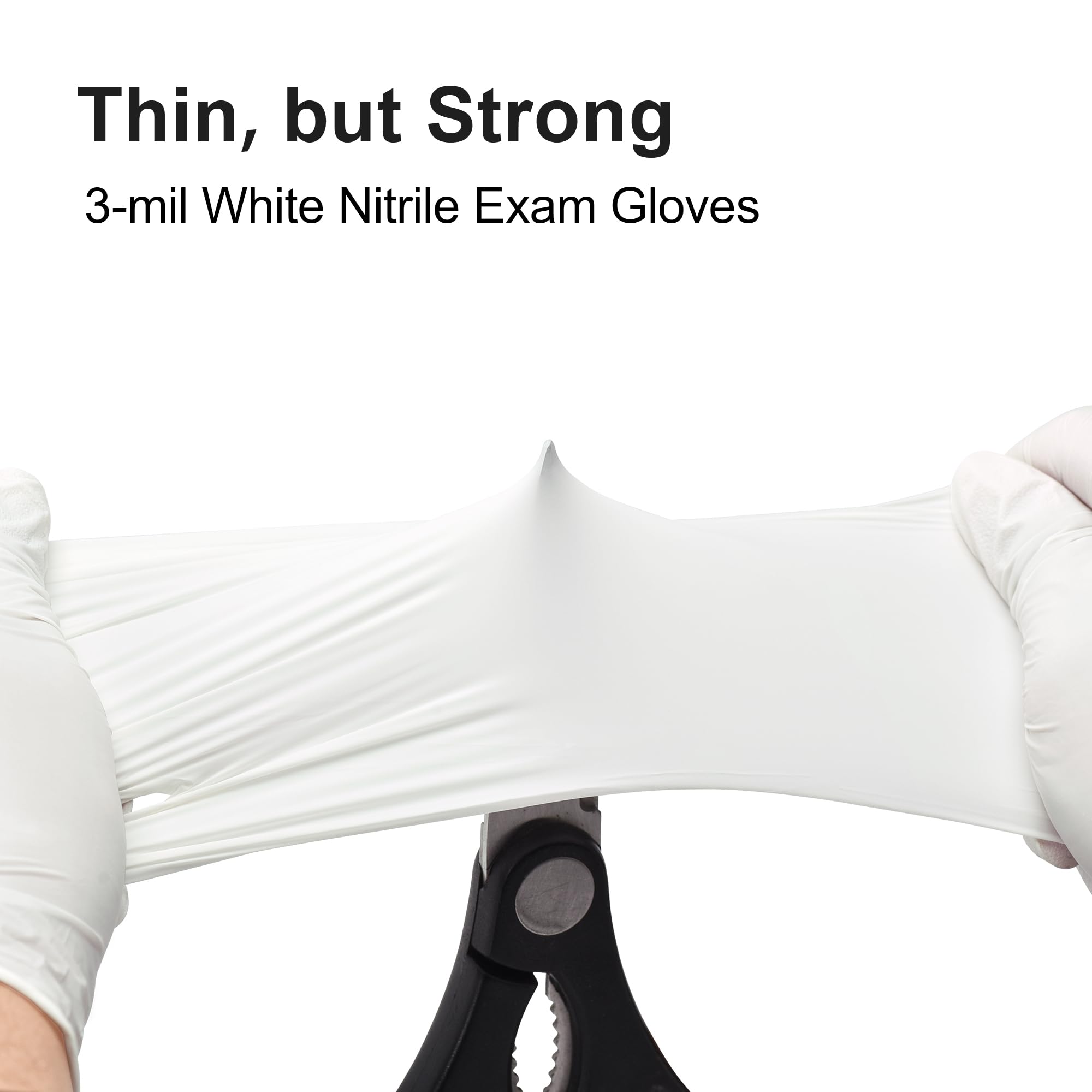 SwiftGrip nitrile gloves suitable for medical exams and cleaning
