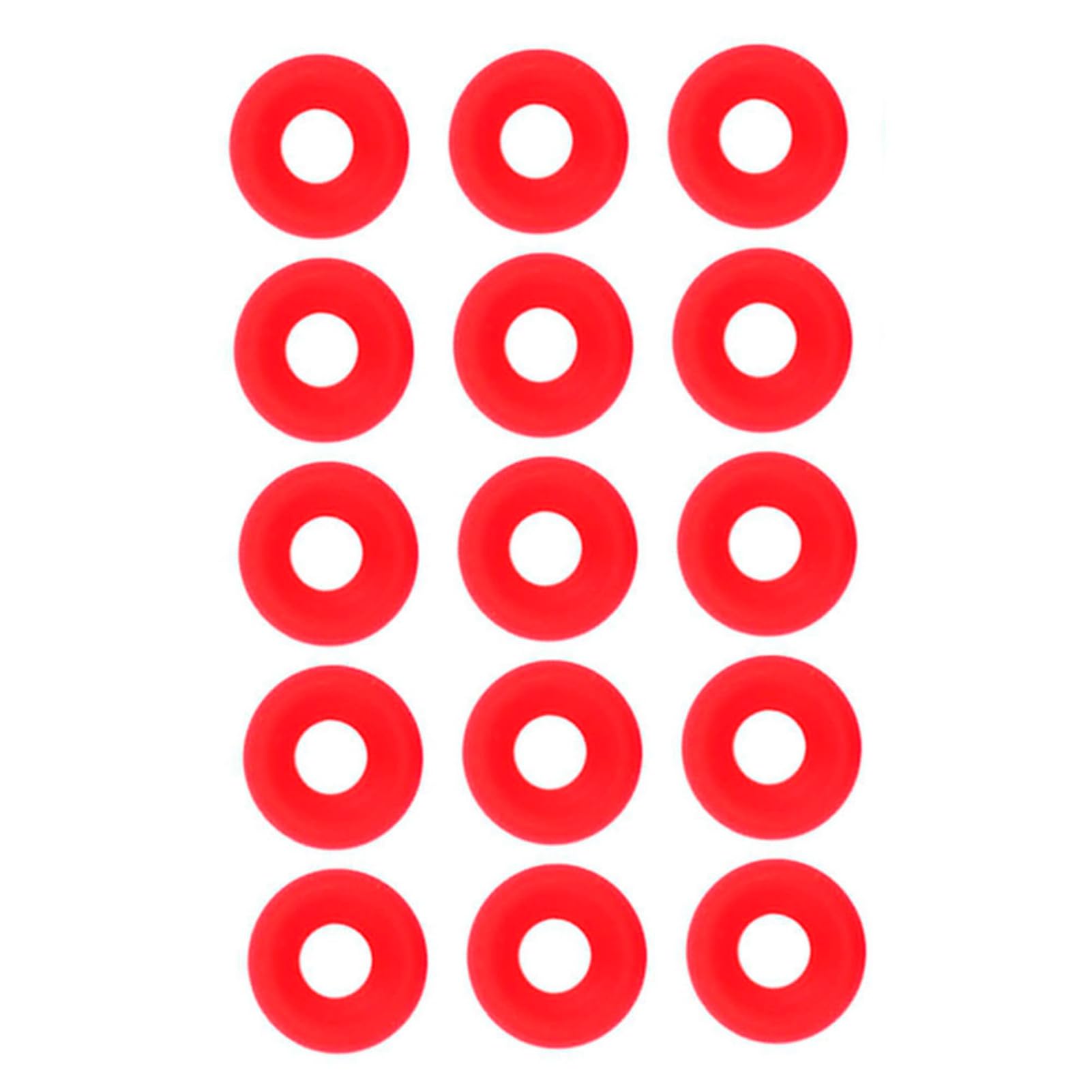 beverage bottle gasket swing top 24mm red silicone