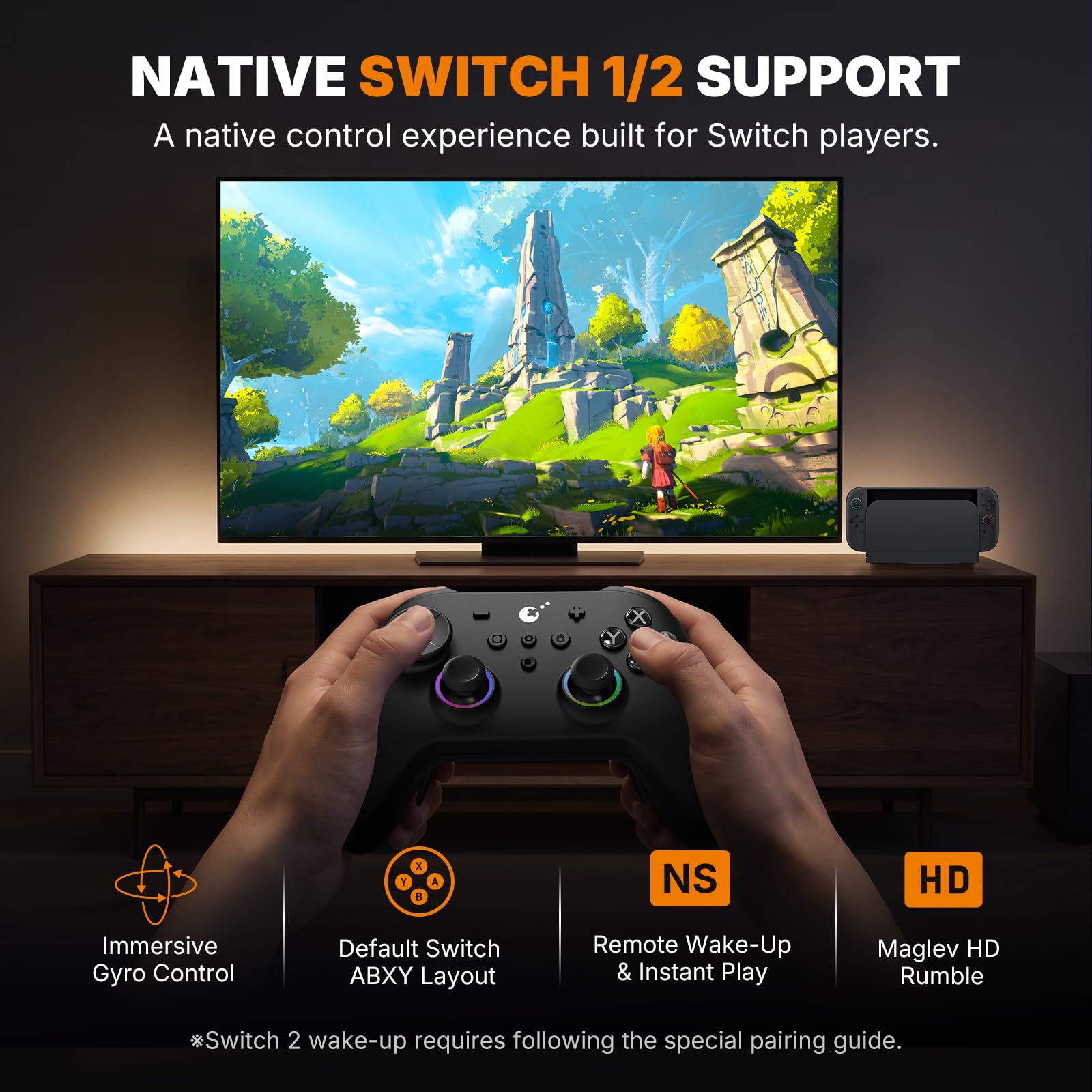 3 stickcap heights and 2 D-Pads for TT MAX