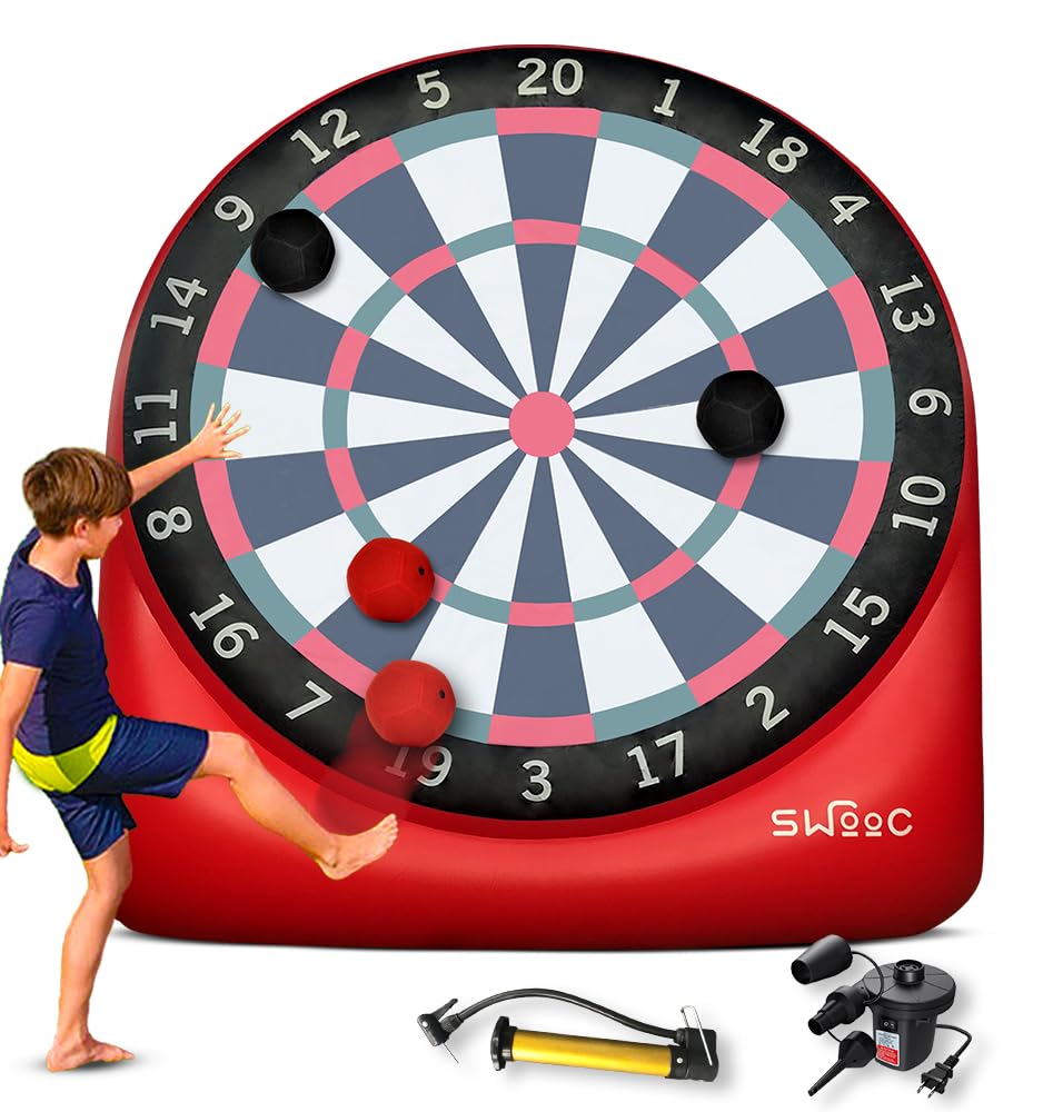 Swooc Games inflatable giant kick darts product image