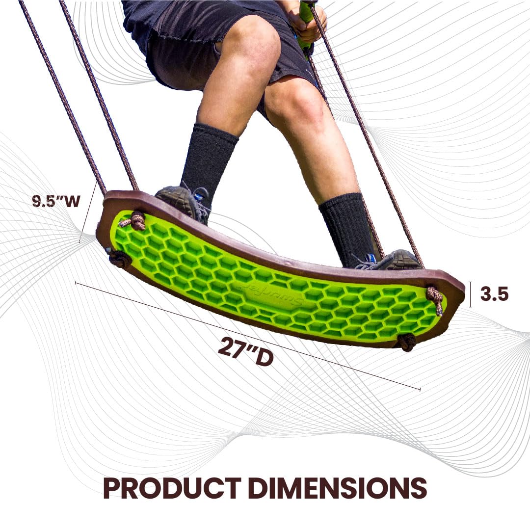 Swurfer Stand Up Swing suitable for ages 6 and up