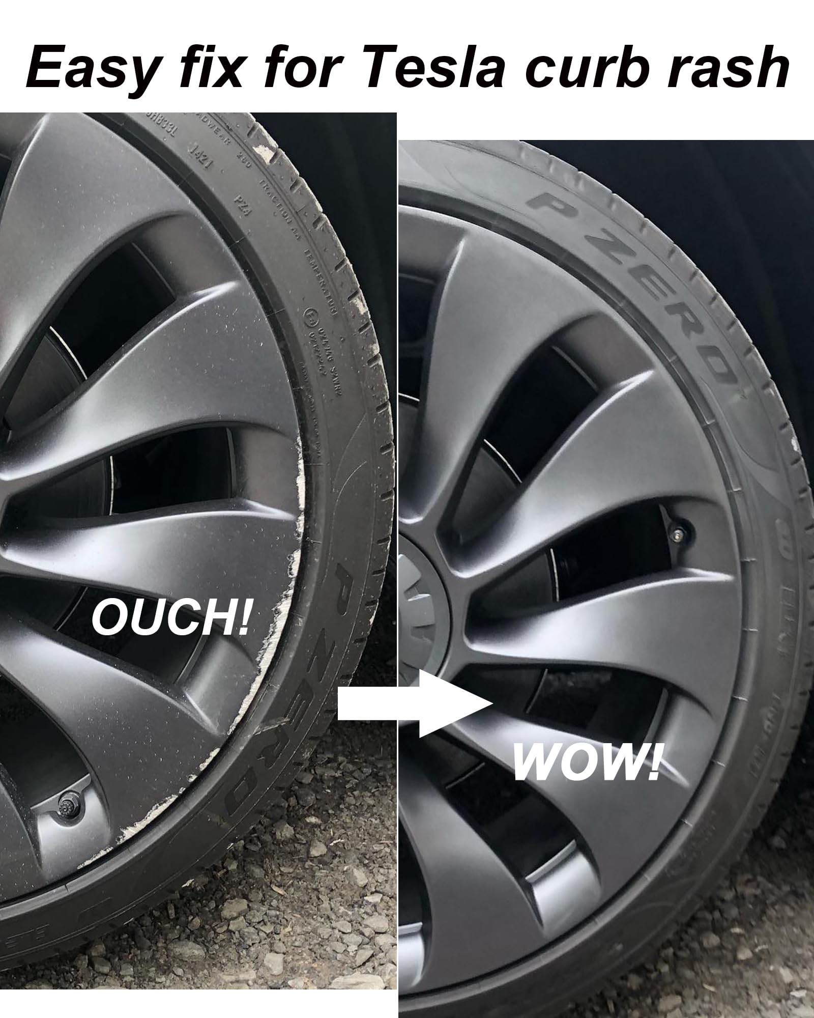 SYOAUTO Rim Repair Kit for Tesla Model Y Arachnid wheels