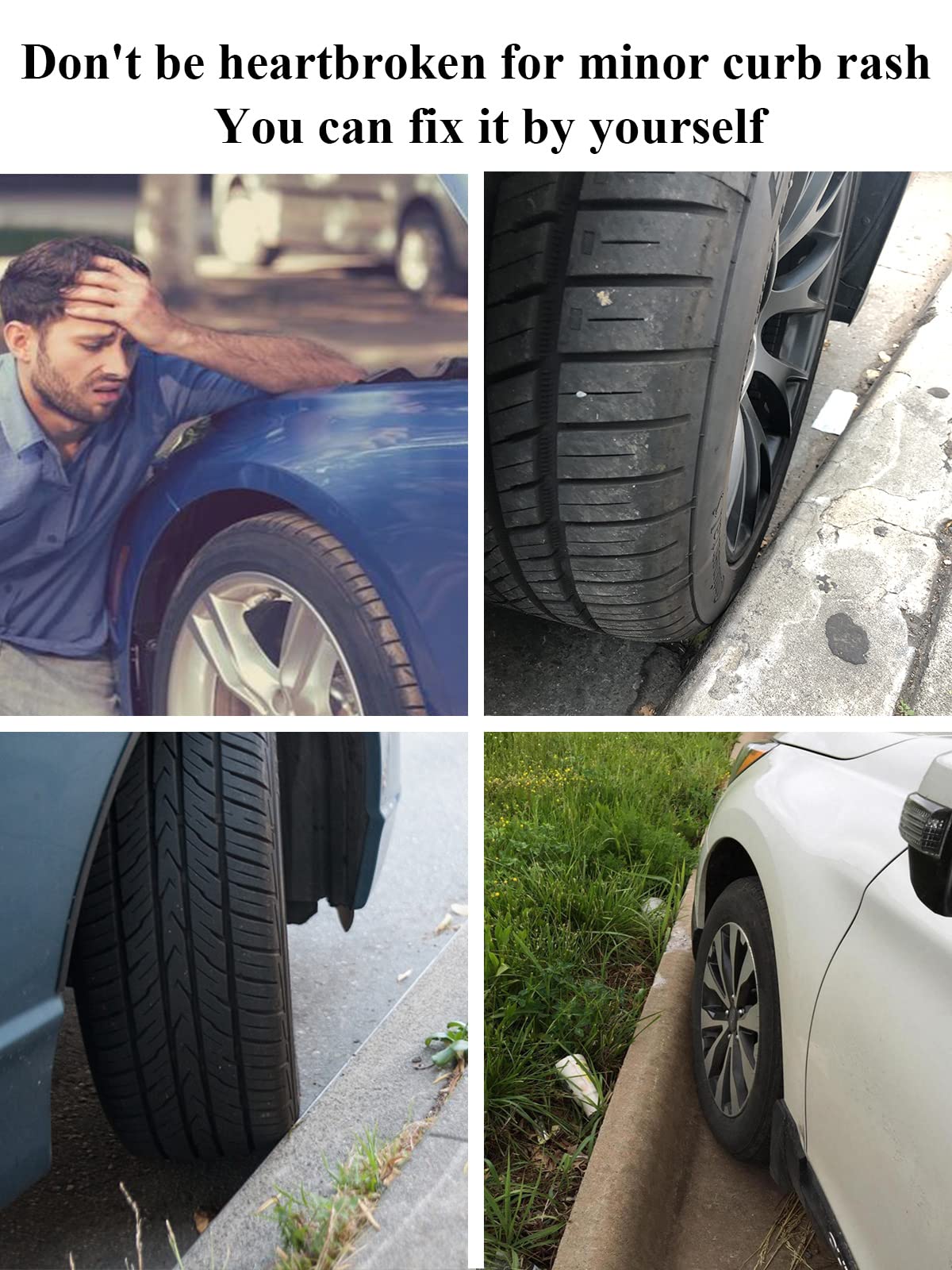 SYOAUTO Rim Touch Up Paint for Tesla Model Y wheel color match