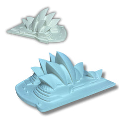 Sydney Opera House Model PLA miniature on desk