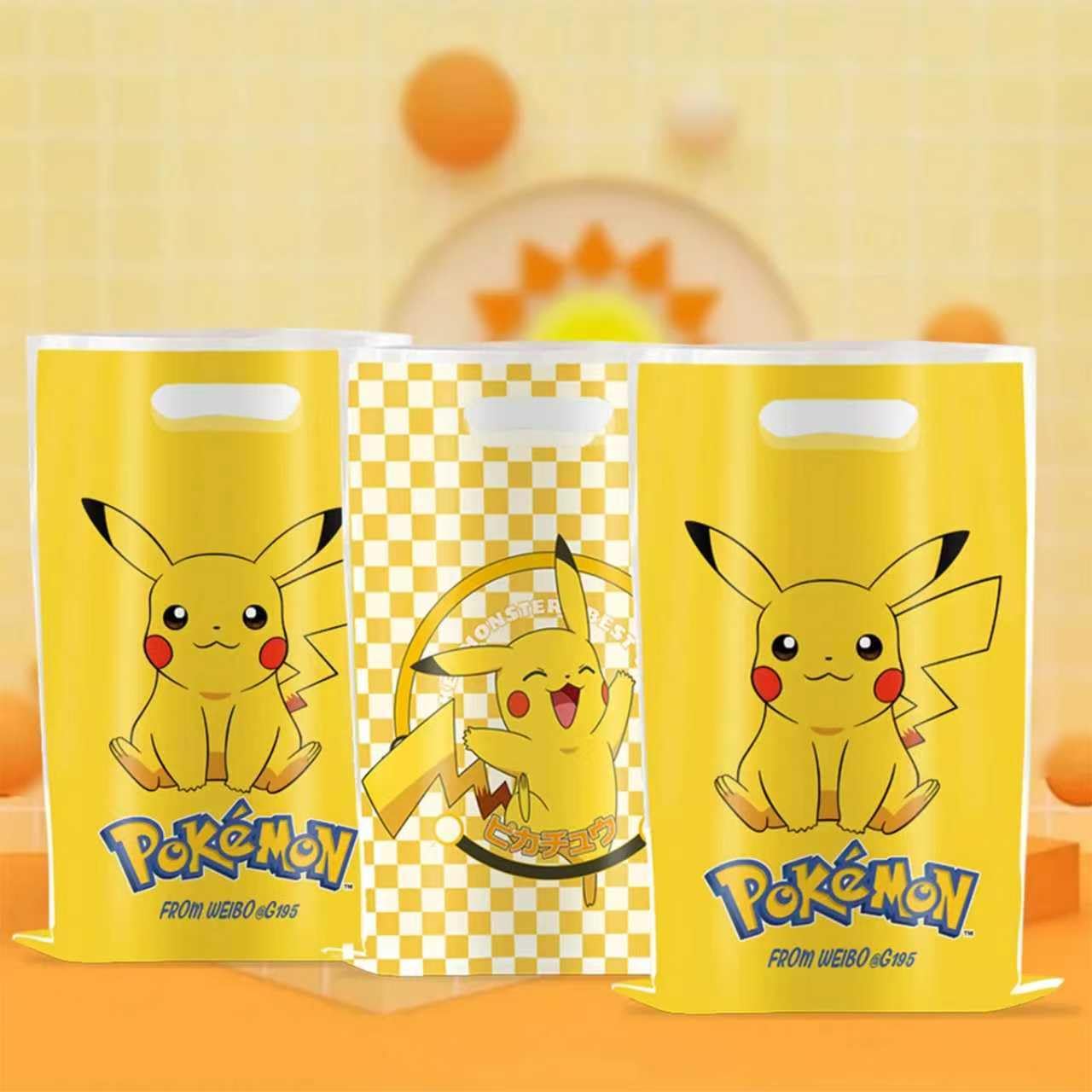 Cartoon themed gift bag set for family events and Christmas