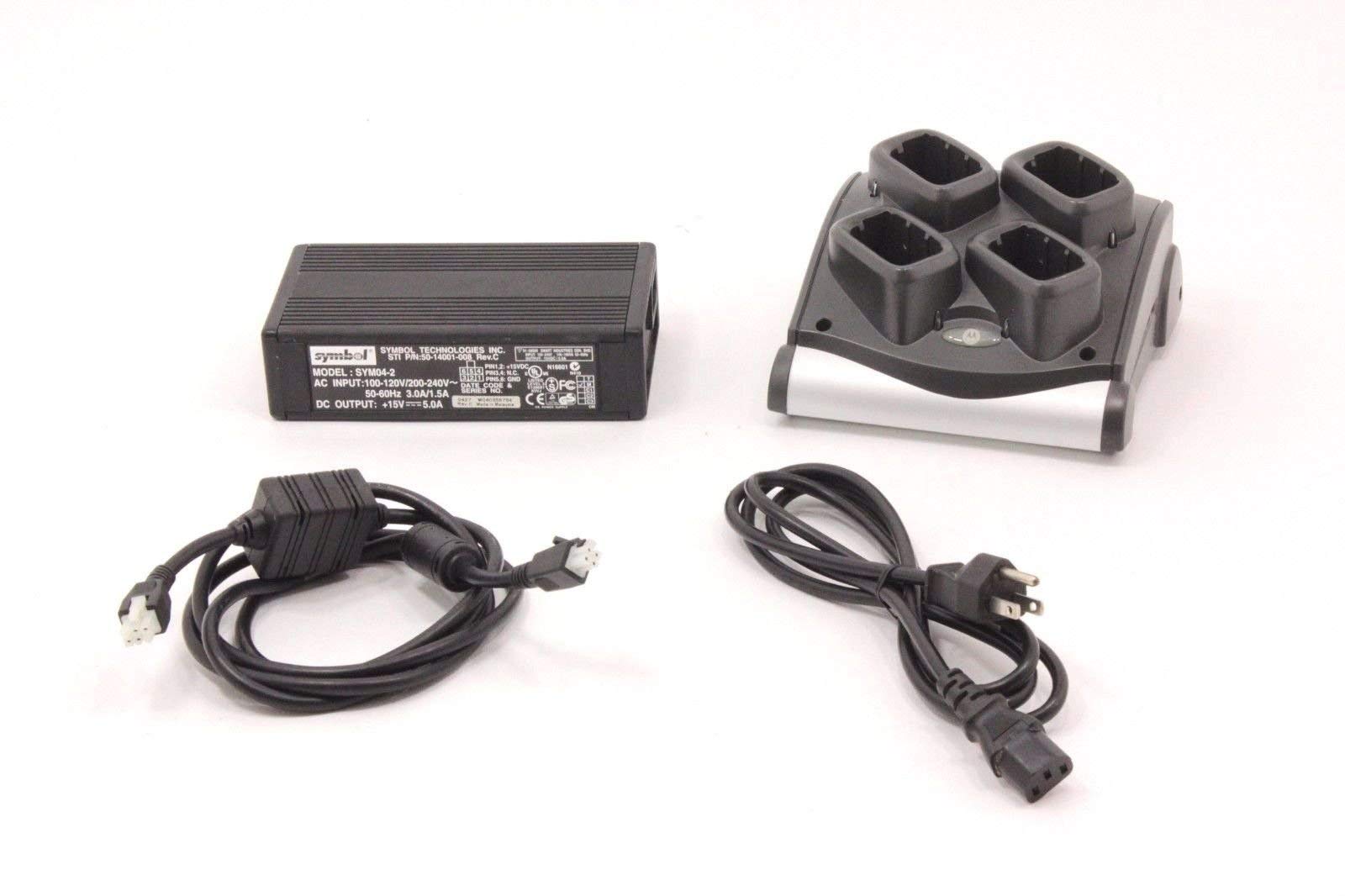 Symbol Motorola SAC9000-4000R 4-Slot Battery Charger Kit dock