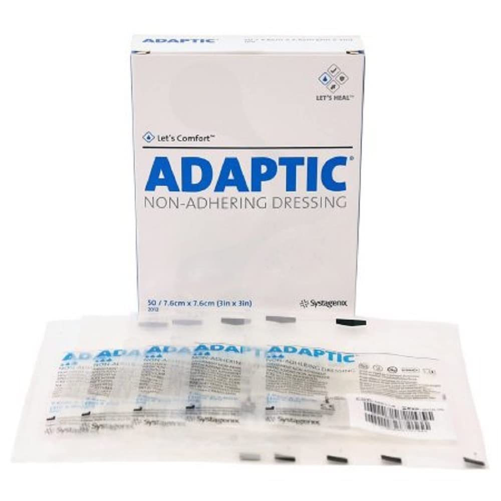 Systagenix Adaptic Non-Adhering Dressing 3x3 Pack of 5