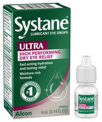 Systane Ultra Lubricating Eye Drops 0.14 oz bottle