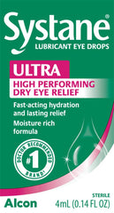 Systane Ultra Lubricating Eye Drops dry eye relief formula