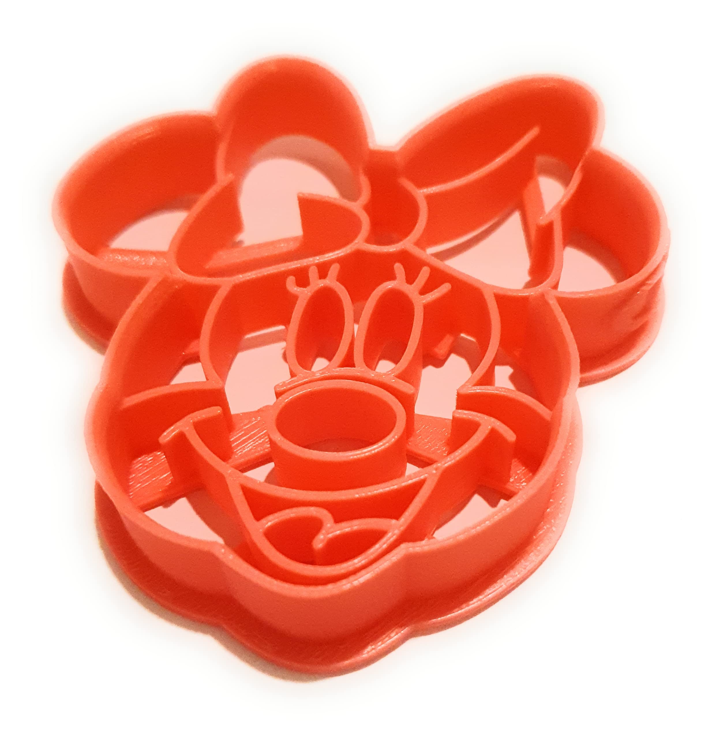 T3D Minnie cookie cutter for baking cookies fondant