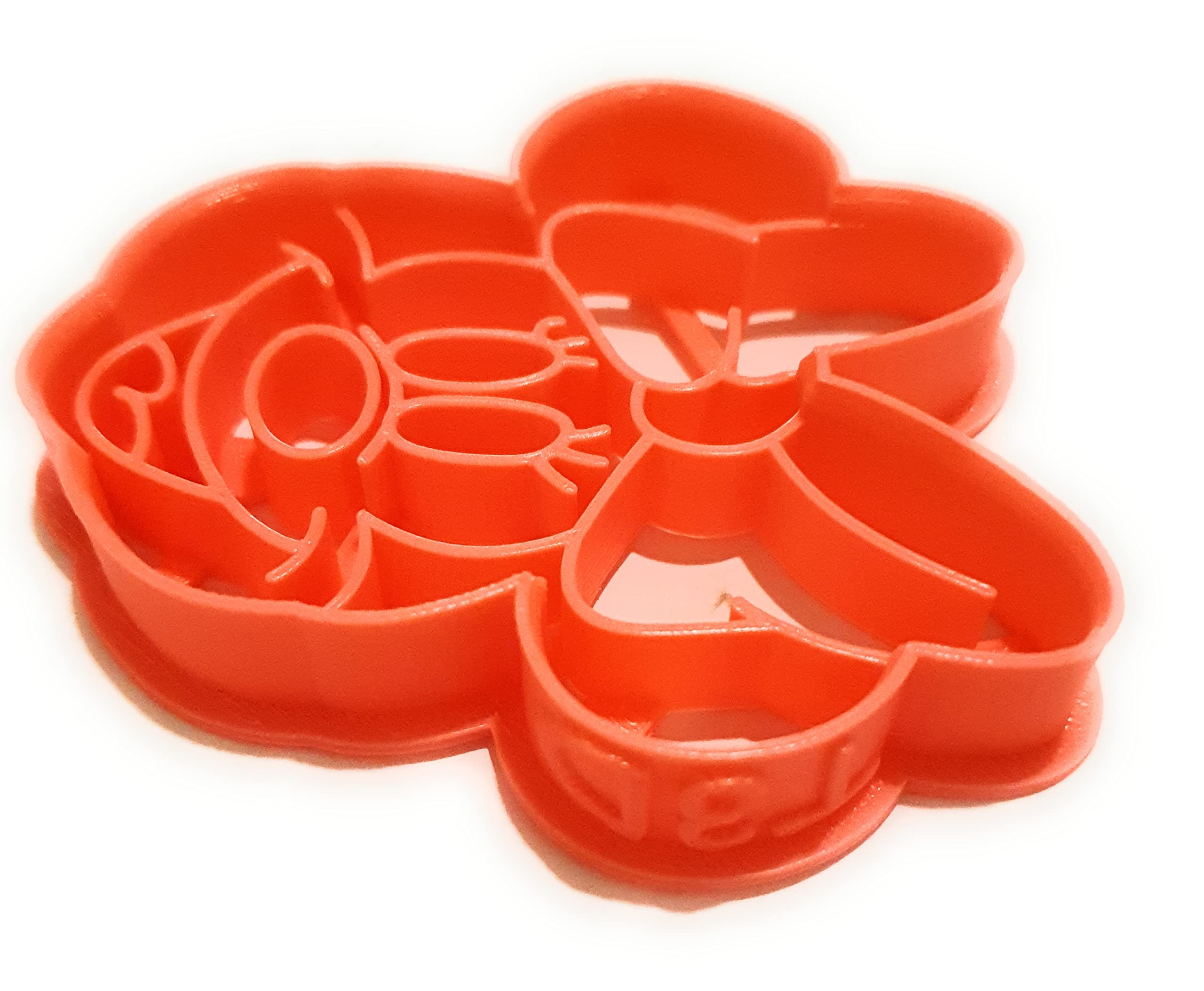 Minnie shaped cookie cutter by T3D safe edges