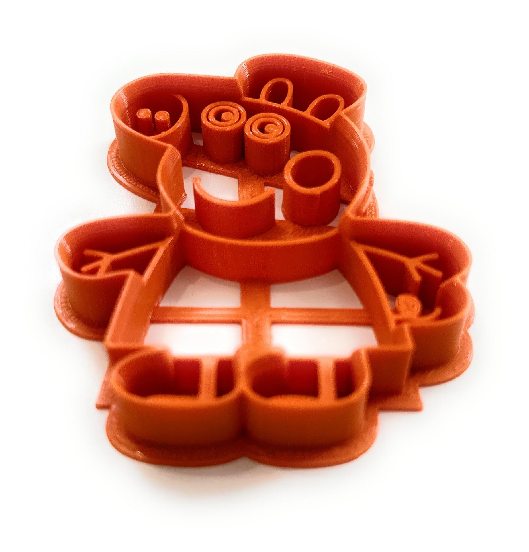 T3D Pepa Pig cookie cutter homemade treats