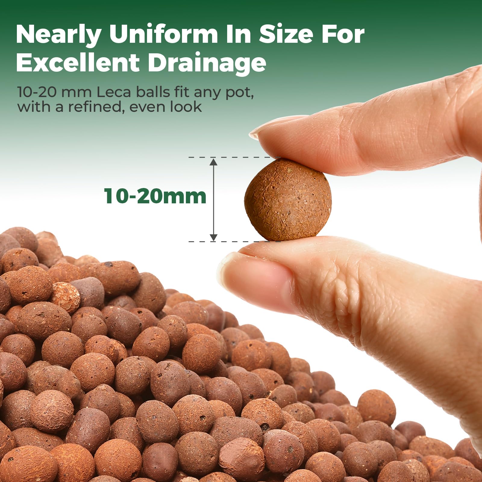 T4U leca pebbles 10-20mm size in bag