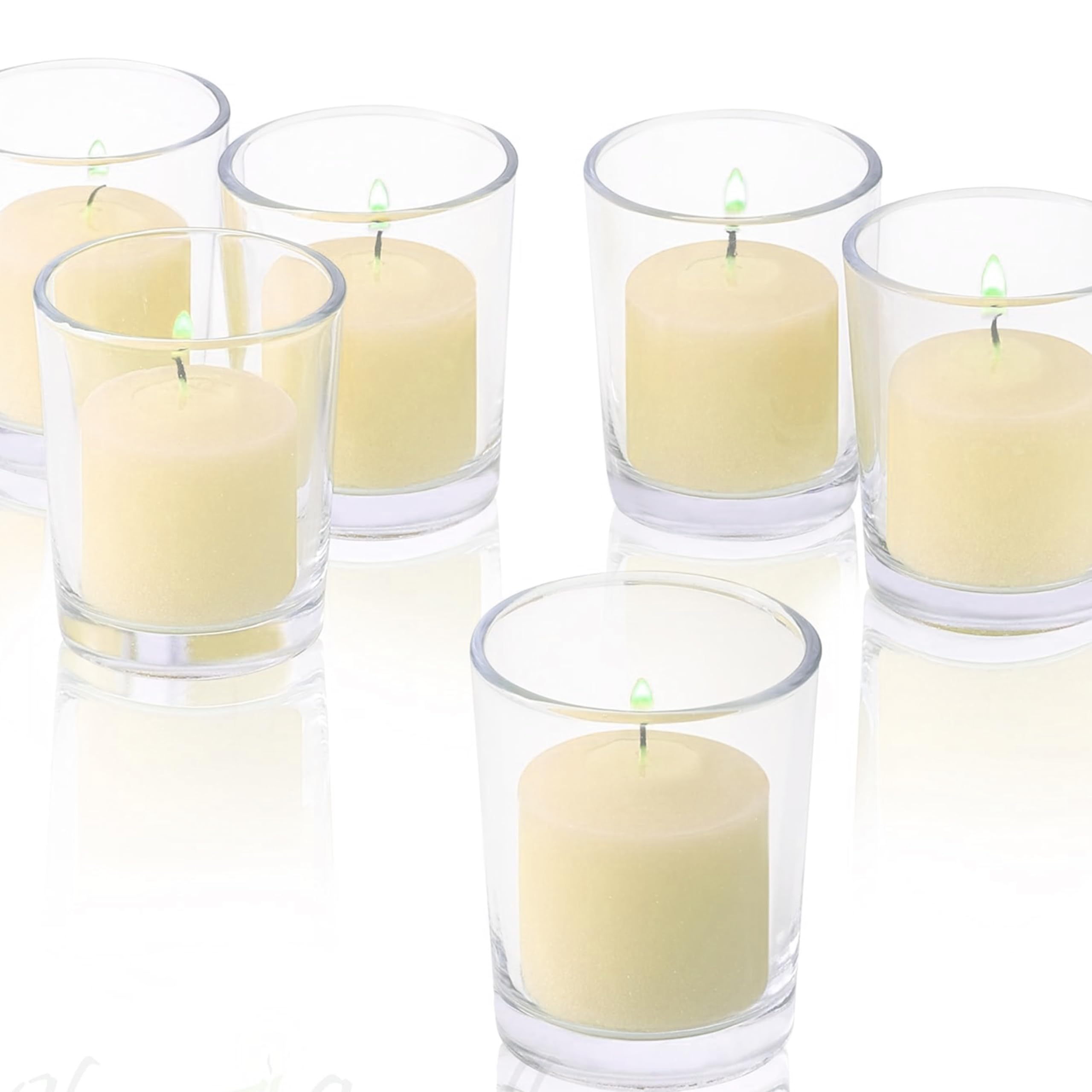 Table centerpiece votive candle for events