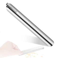Table crumb sweeper silver with pocket clip