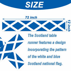 Table runner dimensions 12 x 72 inches