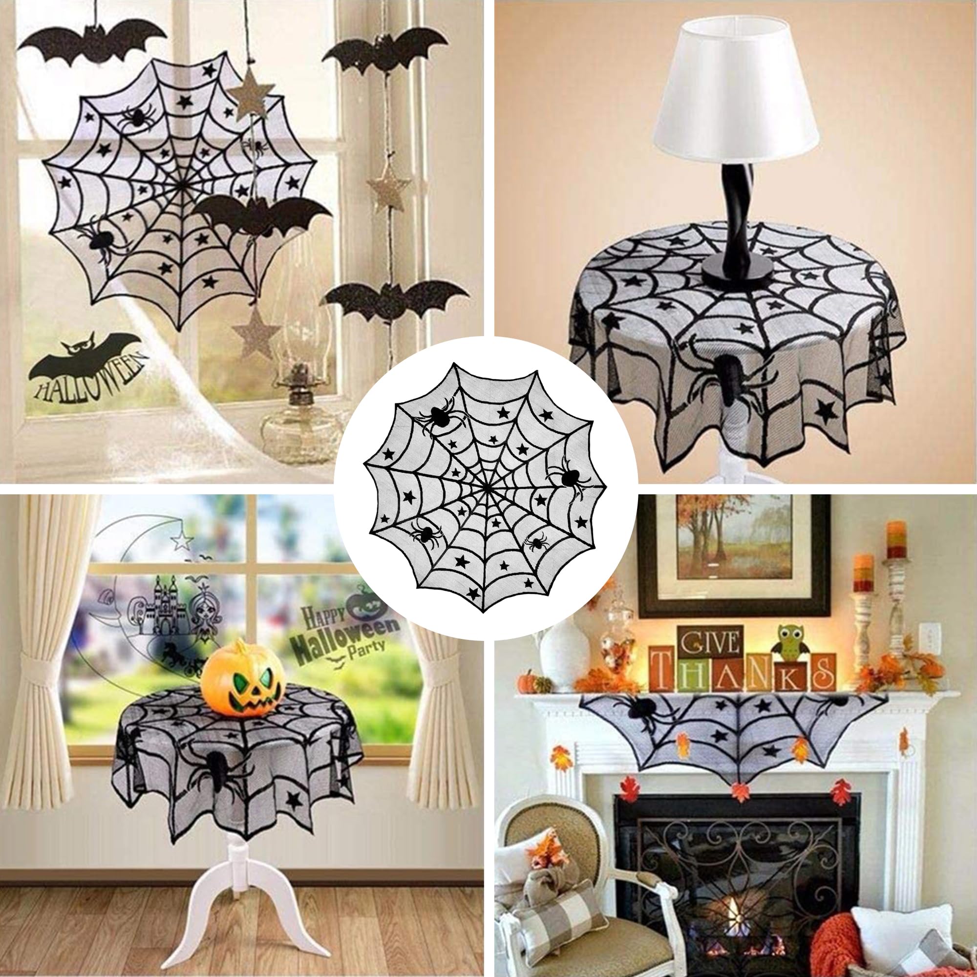 Table topper for haunted house or Halloween party